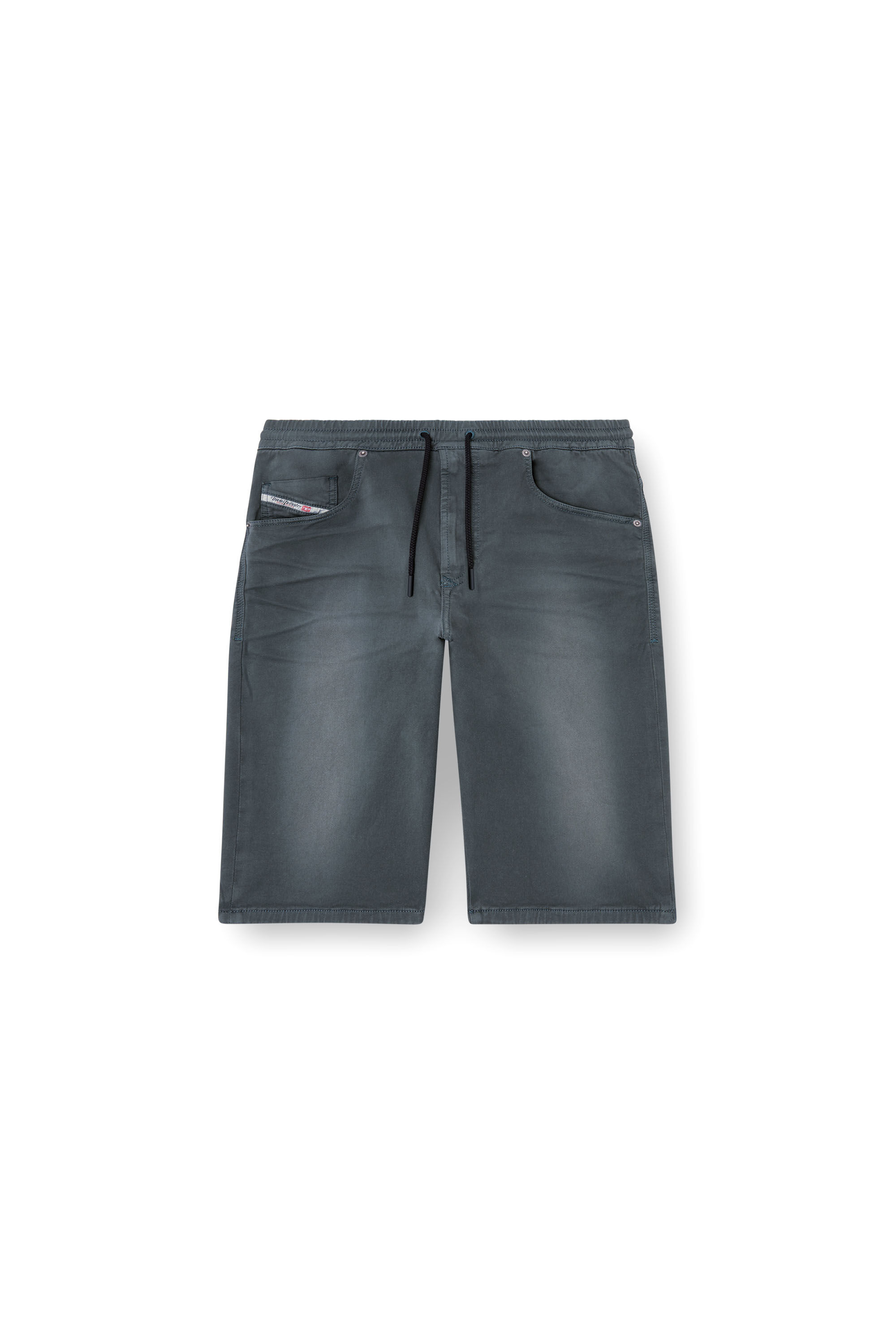 Diesel - 2033 D-KROOLEY-SHORT JOGG, Pantalones cortos chinos en JoggJeans Hombre in Gris - 2