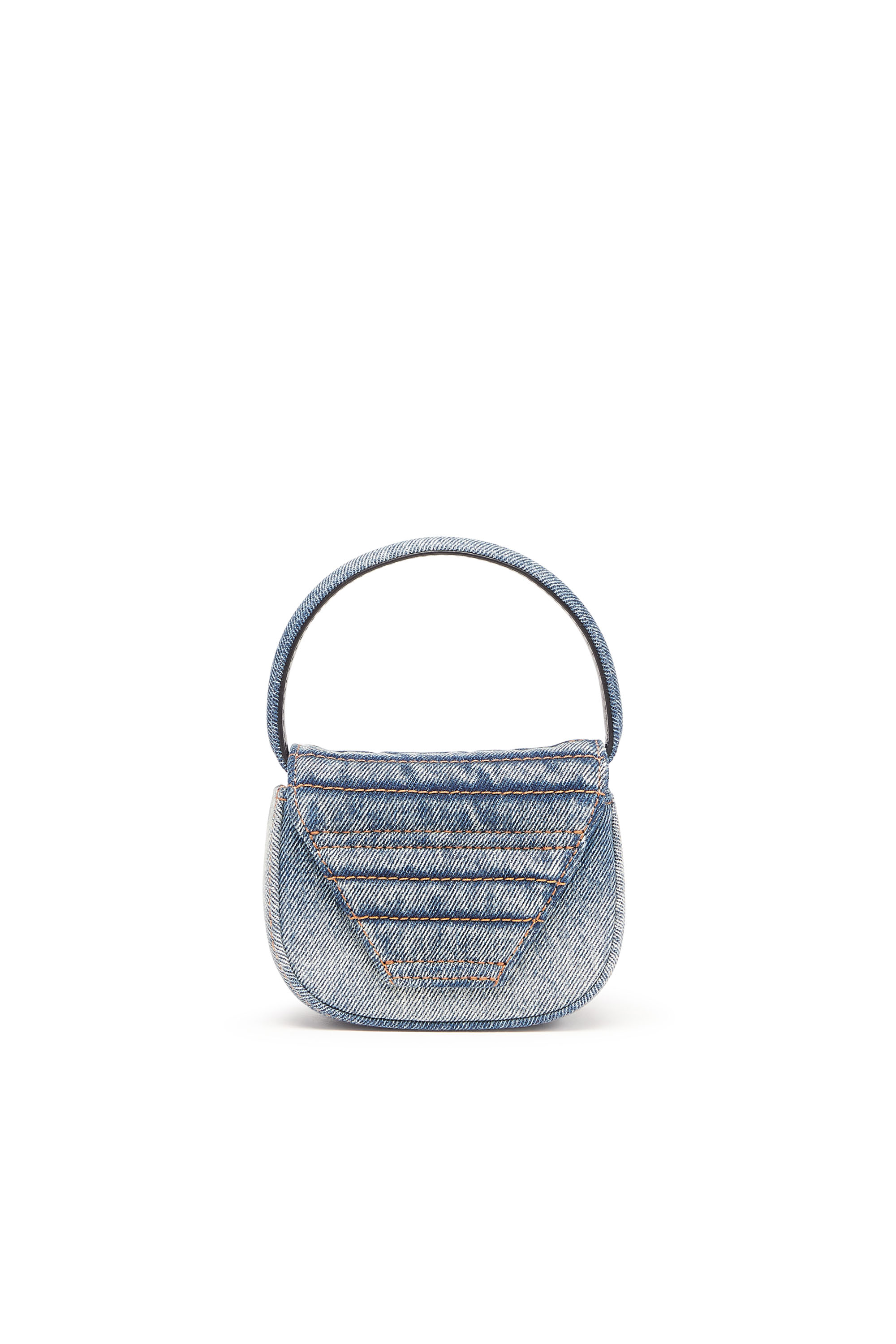 Diesel - 1DR XS, 1DR XS - Minibolso icónico de denim solarizado Mujer in Multicolor - 3