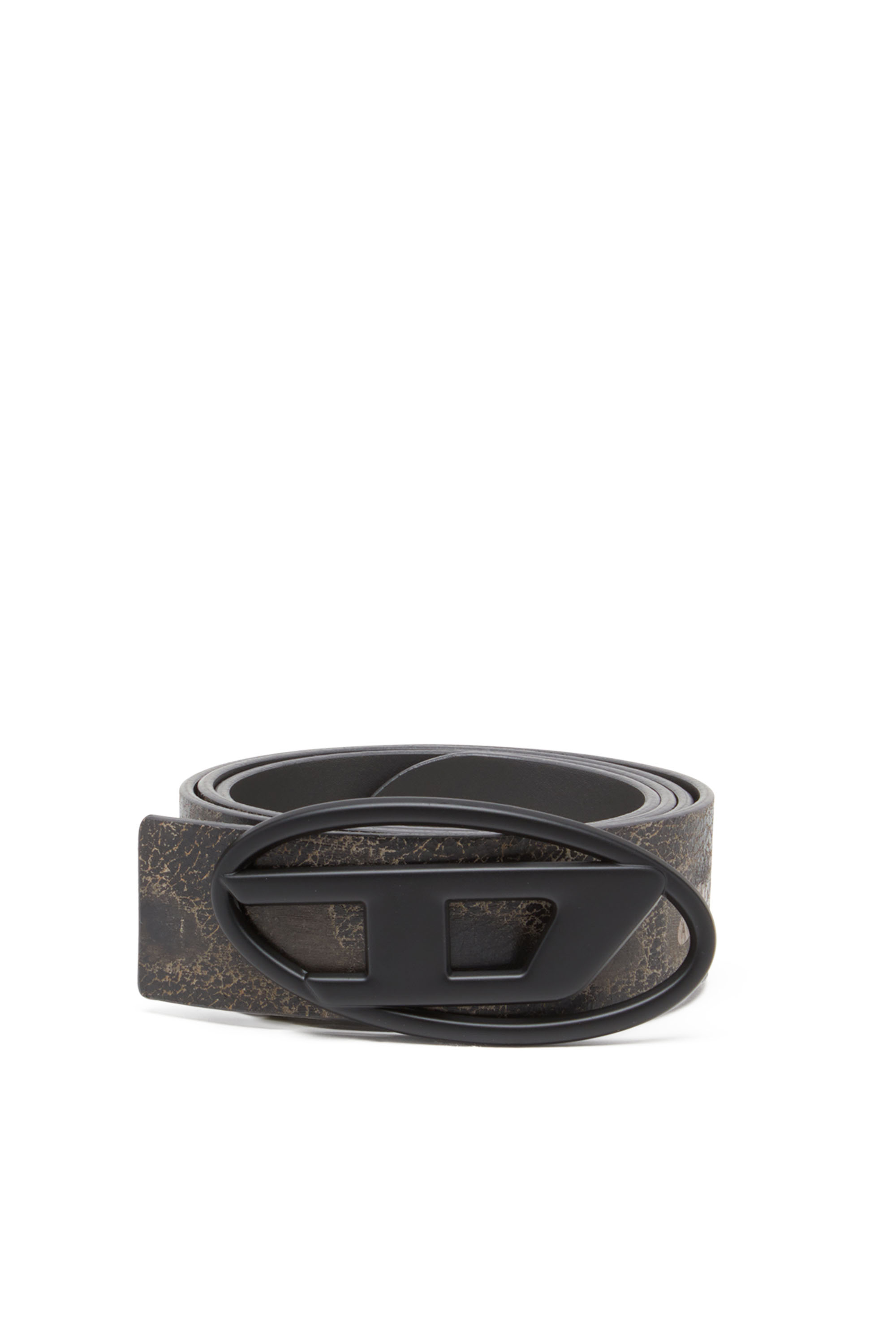 Diesel - B-1DR REV DD, Cinturón de cuero tratado reversible Unisex in Multicolor - 1