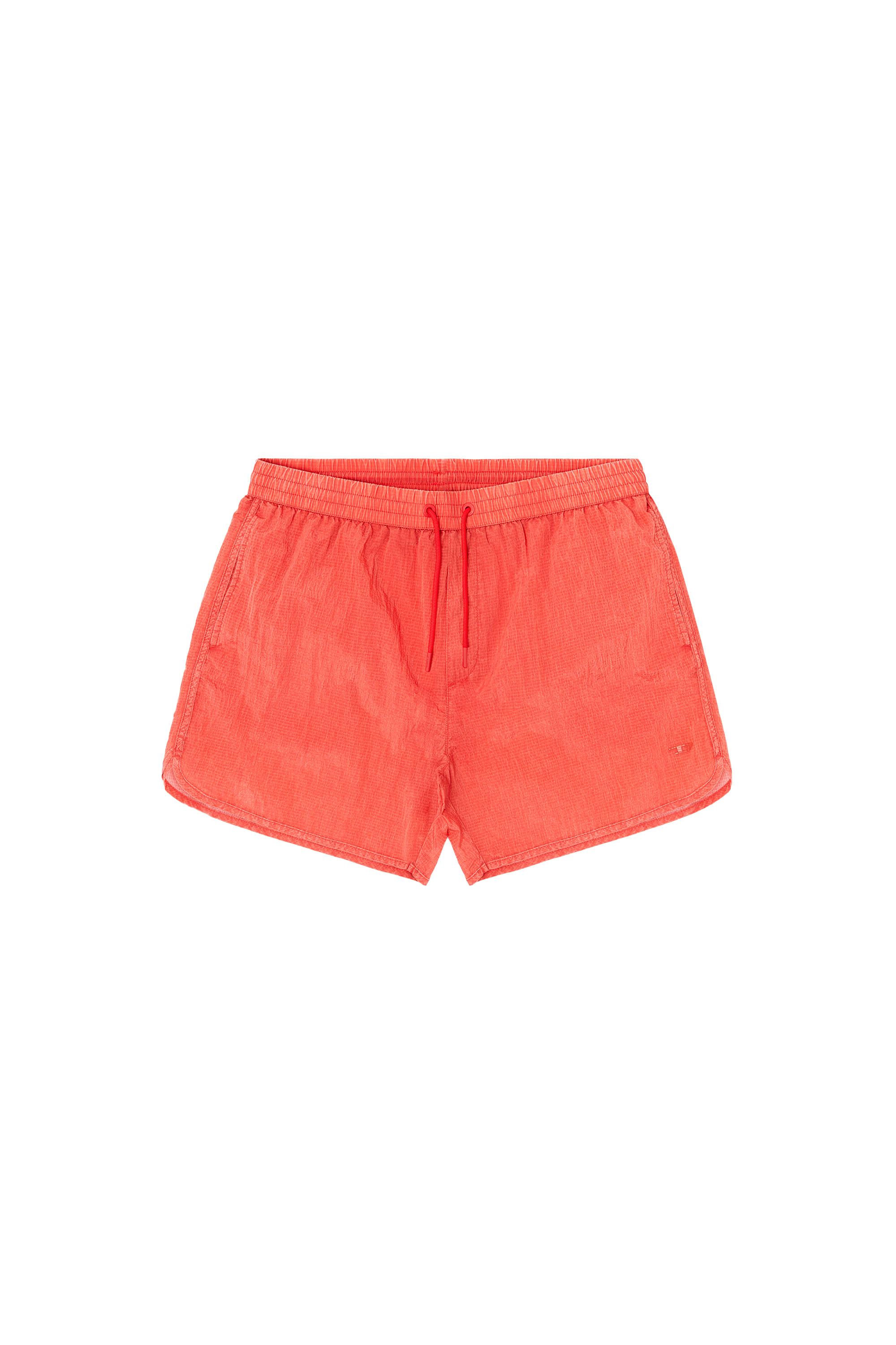 Diesel - OLIVER-30-D-POP, Bañadores cortos en ripstop tratado Hombre in Rojo - 4